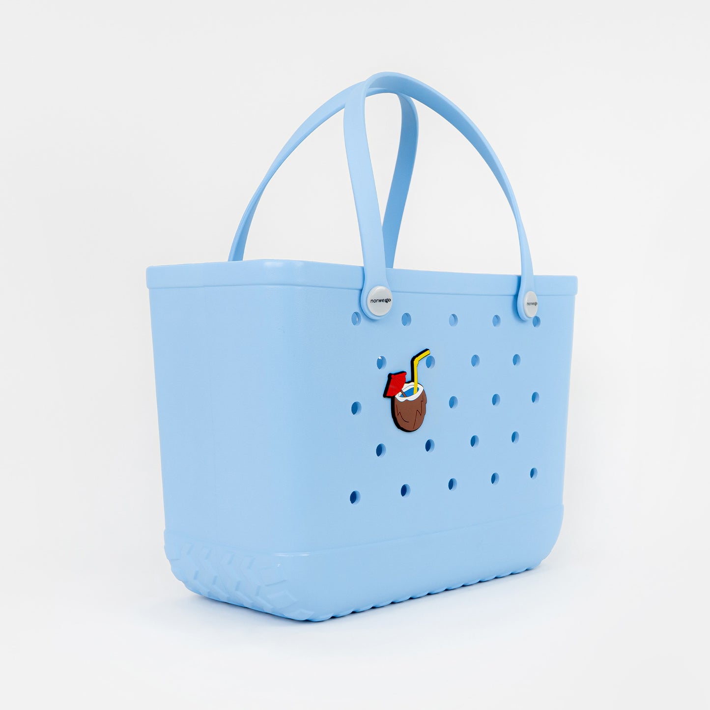 Kokosnuss Motiv zur Taschenpersonalisierung – Seitenansicht