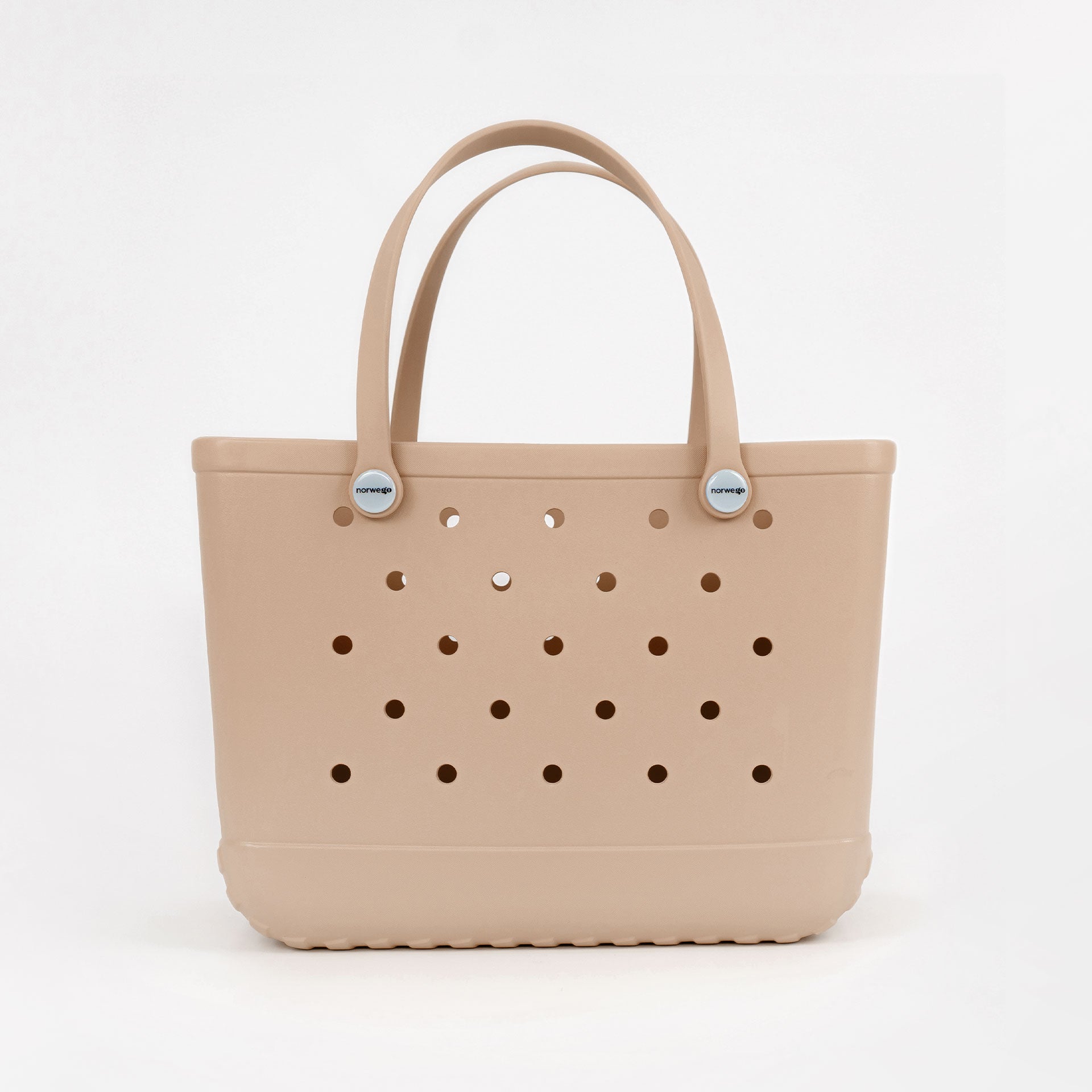Beige Tasche in Größe L – geräumig und vielseitig, ideal für Alltag, Reisen und Arbeit.
