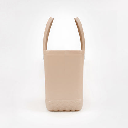 Beige Tasche in Größe L – geräumig und vielseitig, ideal für Alltag, Reisen und Arbeit.