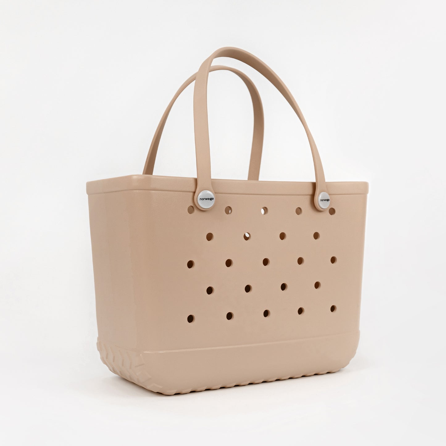 Beige Tasche in Größe L – geräumig und vielseitig, ideal für Alltag, Reisen und Arbeit.