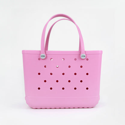 Rosa Tasche in Größe L – geräumig und stilvoll, perfekt für Alltag, Reisen und besondere Anlässe.