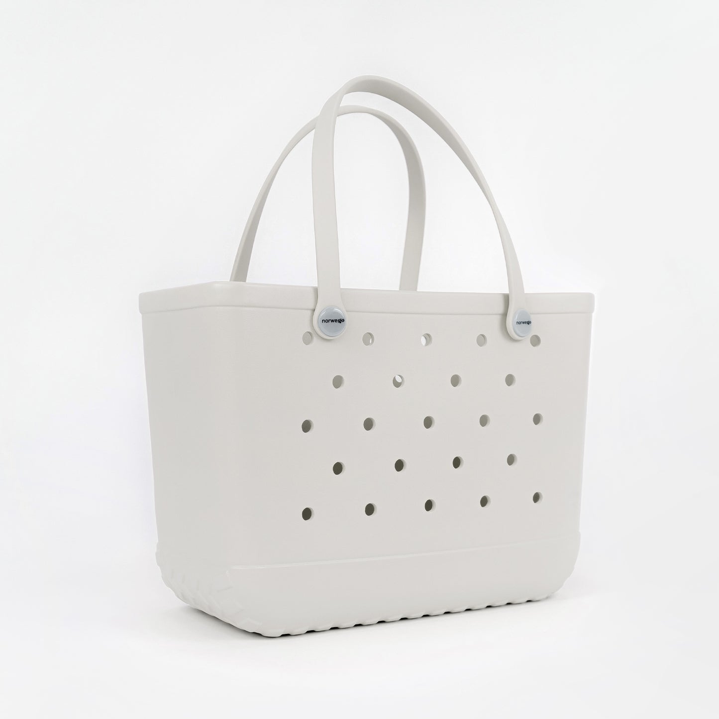 Weiße Tasche in Größe L – stilvoll und geräumig, ideal für Alltag, Reisen und Beruf.