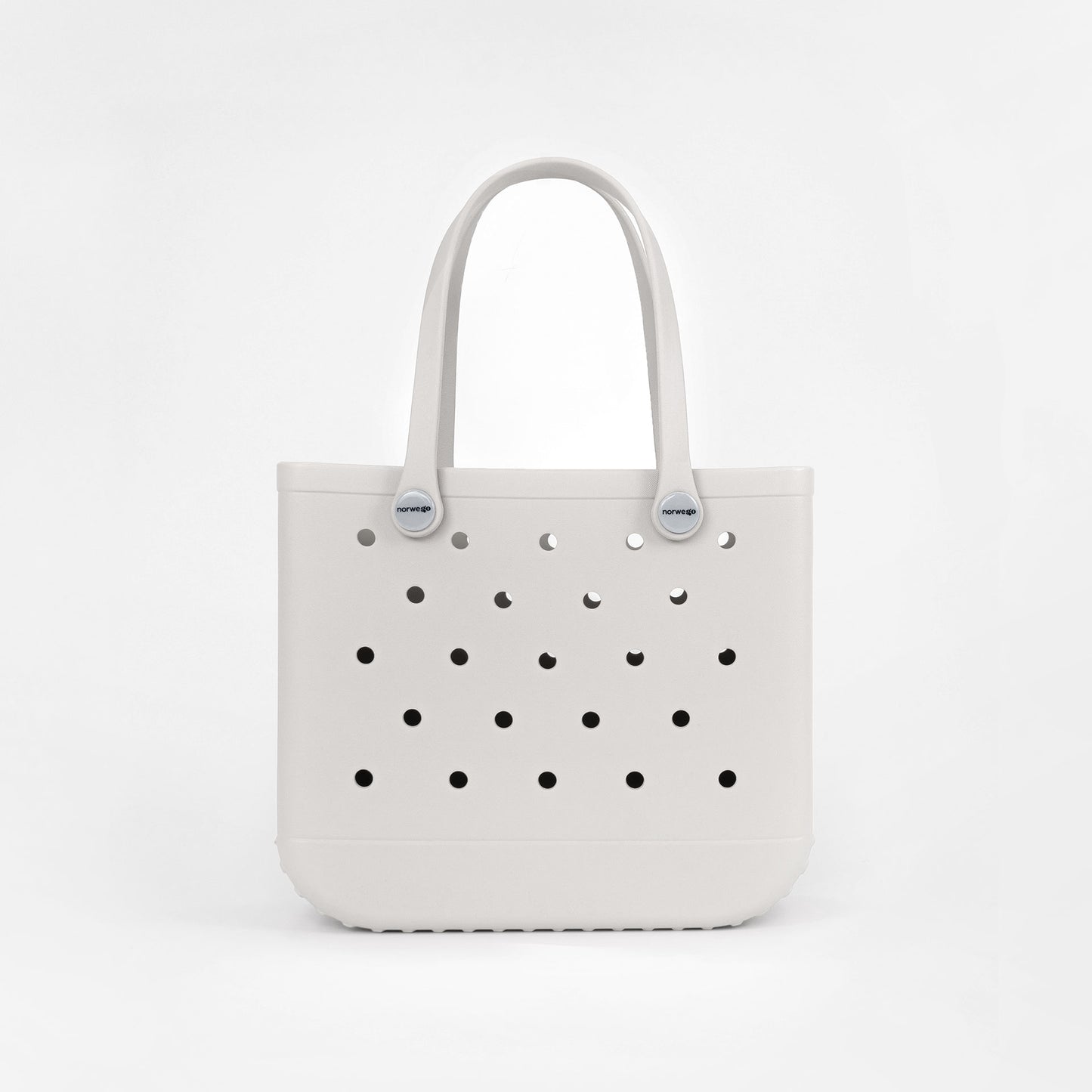 Weiße Tasche in Größe M – kompakt und elegant, ideal für den Alltag und unterwegs.