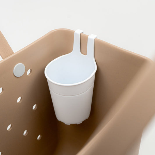 Abnehmbare Kopphalterung für Taschen – ideal für Trinkflaschen, Kaffeebecher oder kleine Gegenstände. Perfekt für unterwegs und flexibel einsetzbar.