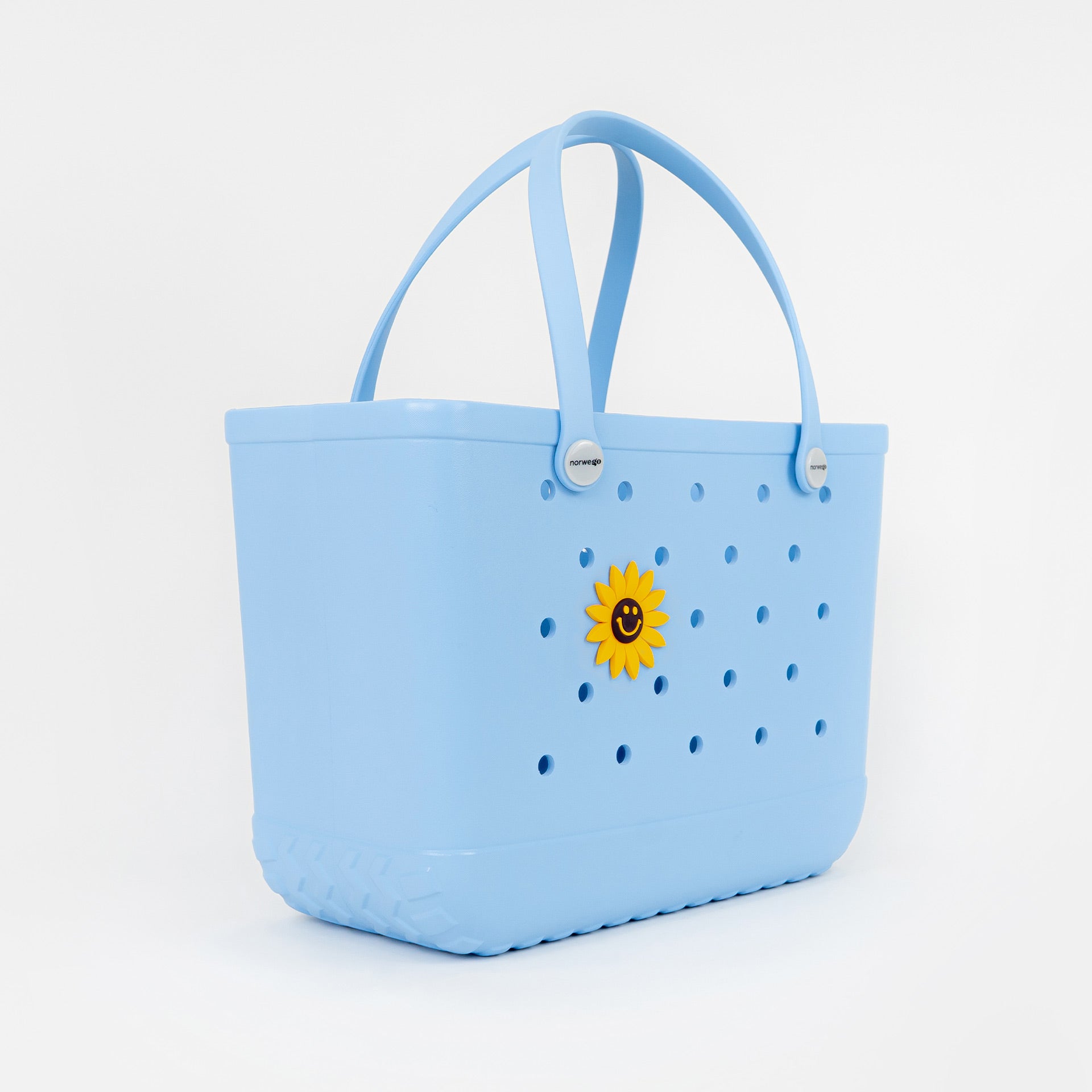 Gelbe Blume Motiv zur Taschenpersonalisierung – Seitenansicht