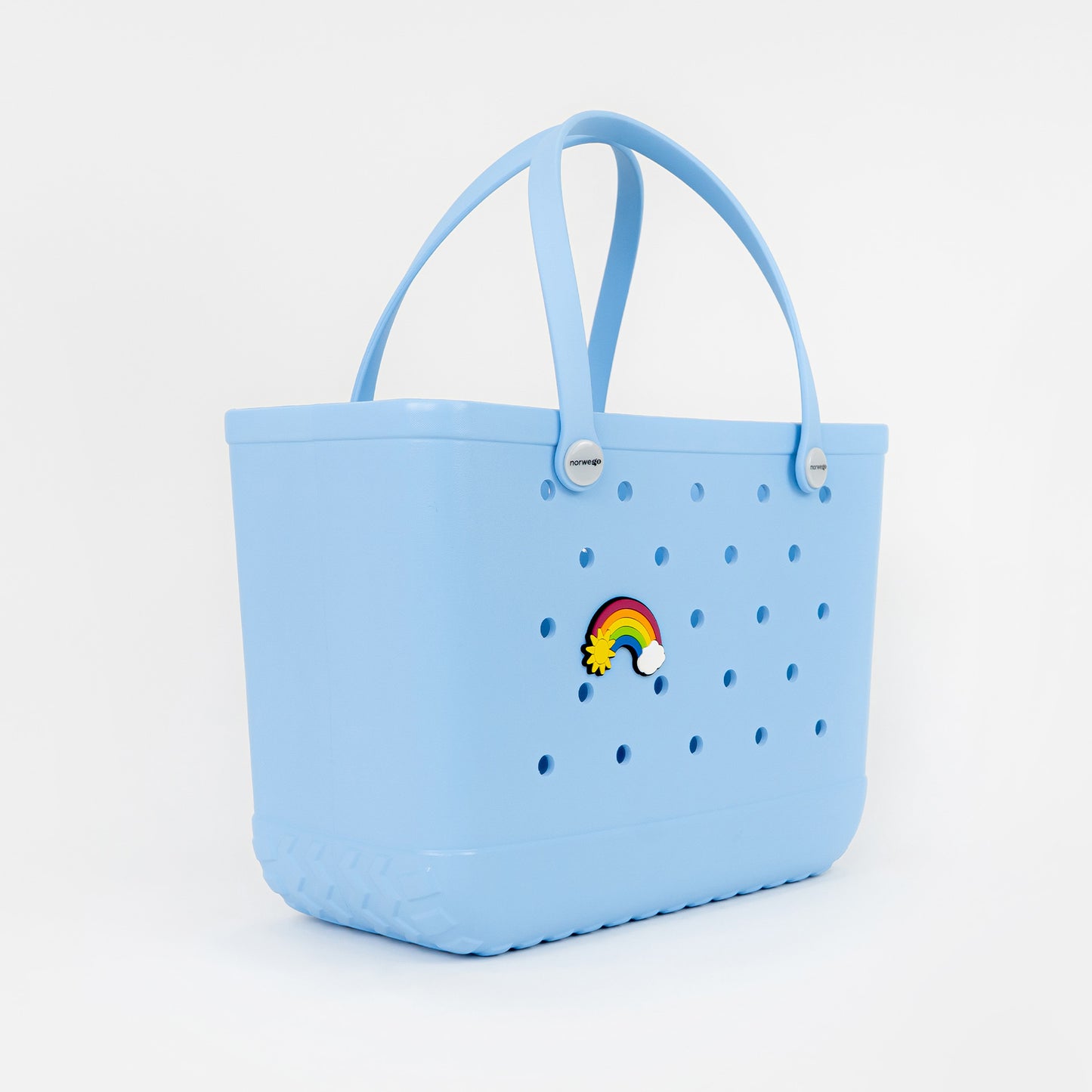 Regenbogen Motiv zur Taschenpersonalisierung – Seitenansicht