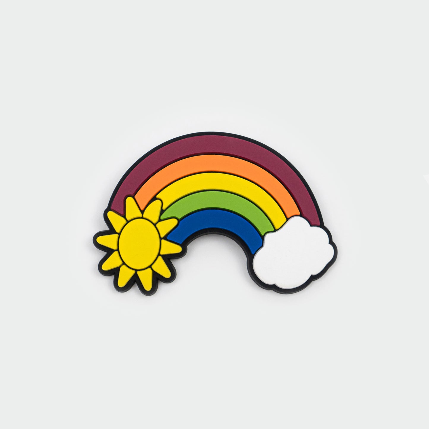 Regenbogen zur Personalisierung der Tasche – farbenfroher und einzigartiger Akzent.