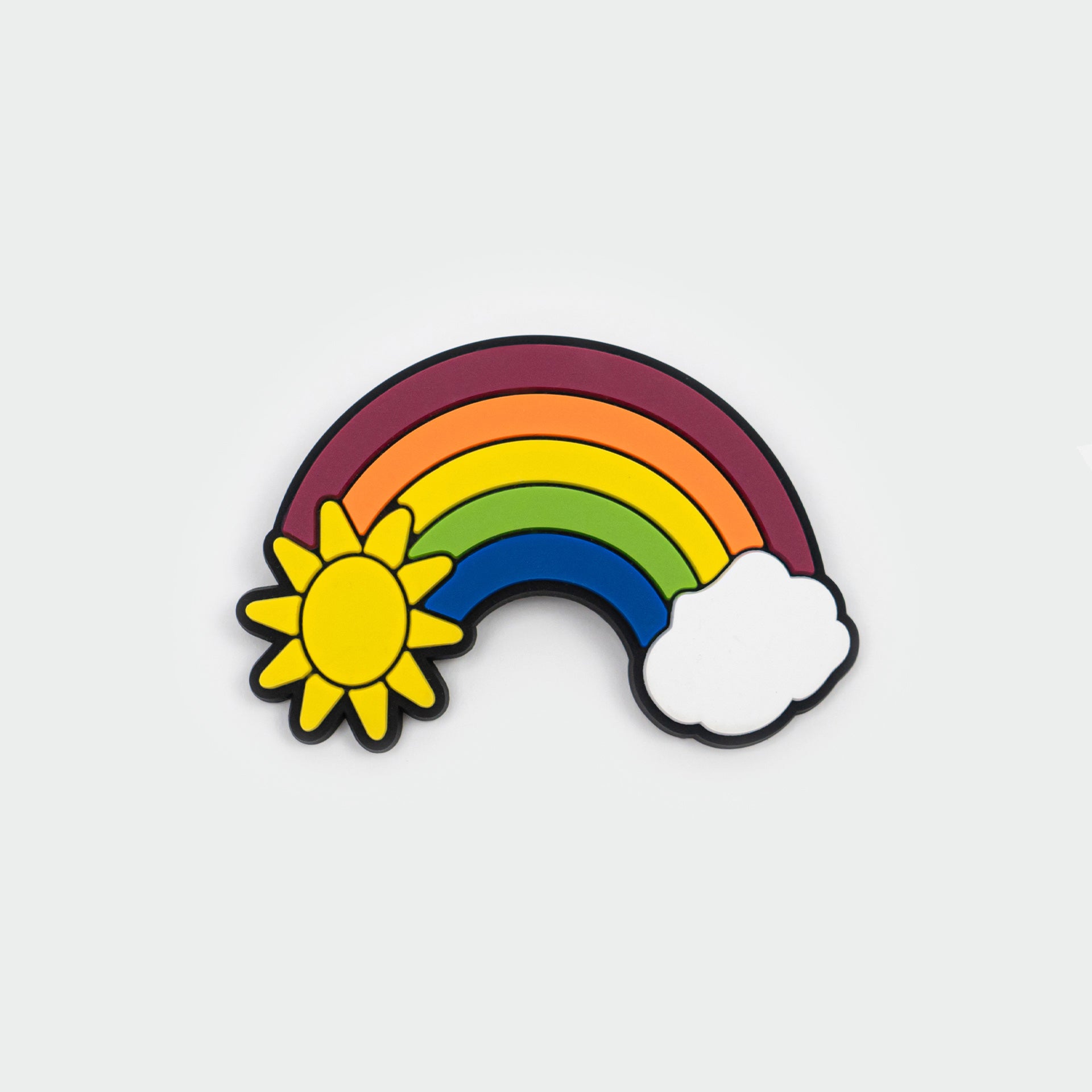 Regenbogen zur Personalisierung der Tasche – farbenfroher und einzigartiger Akzent.