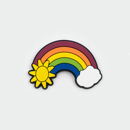 Regenbogen zur Personalisierung der Tasche – farbenfroher und einzigartiger Akzent.